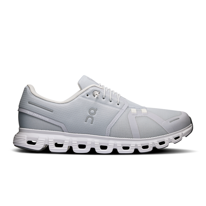 'On Running' Men's Cloud 6 - Glacier / White