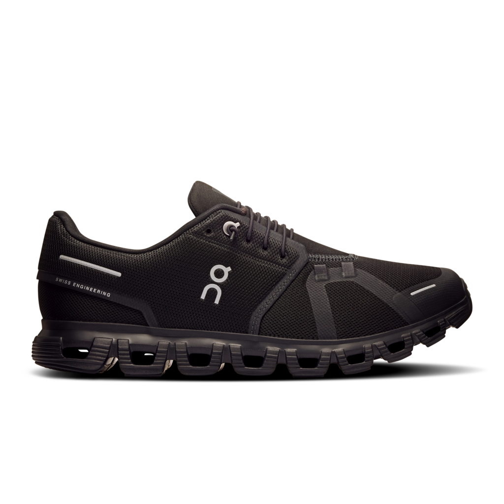 'On Running' Men's Cloud 6 - Black / Black