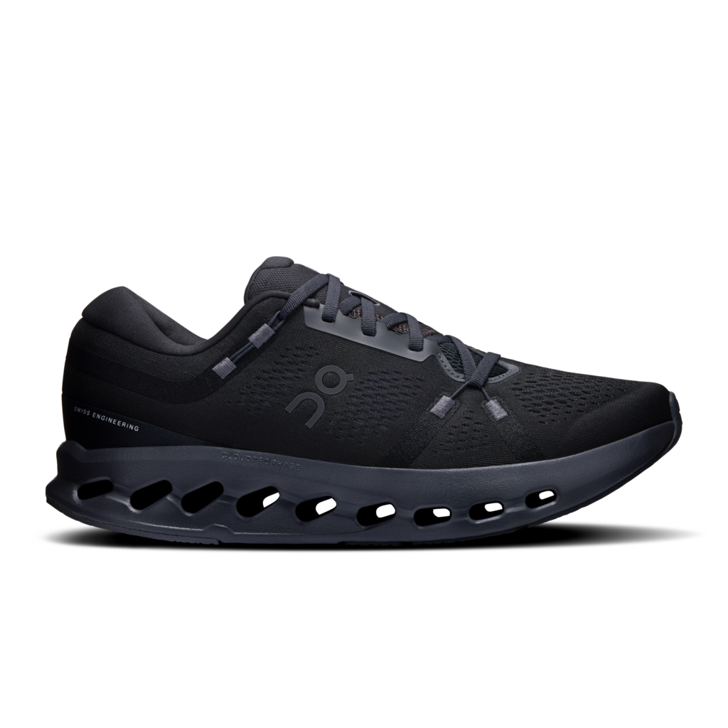 'On Running' Men's Cloudsurfer 2 - Black / Black