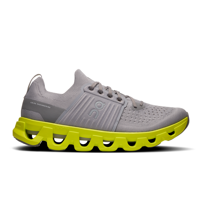 'On Running' Men's Cloudswift 4 - Alloy / Lime