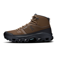 'On Running' Men's Cloudrock Mid WP - Earth / Black