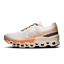 'On Running' Women's Cloudmonster 2 - Ivory / Tangerine
