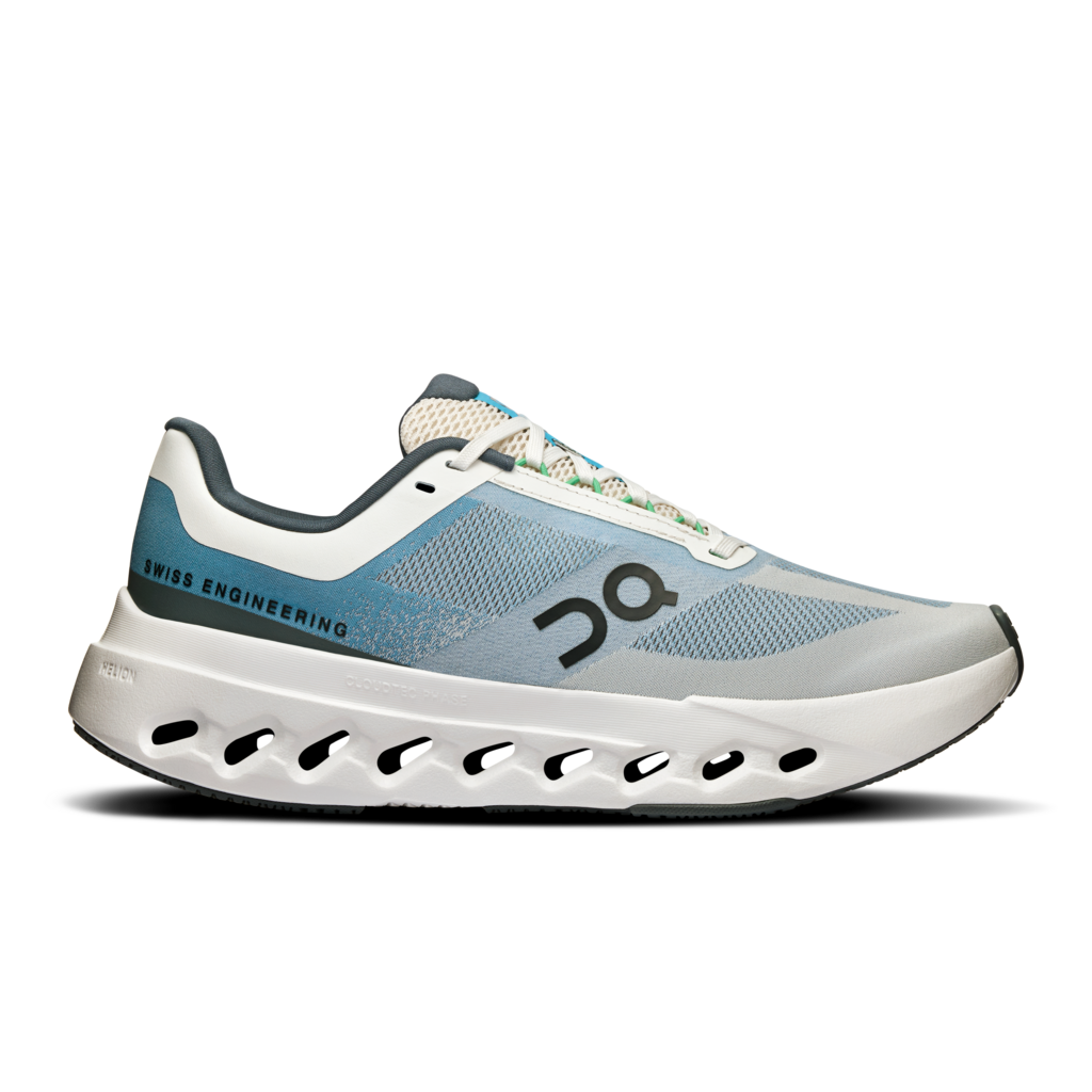 'On Running' Women's Cloudsurfer Next - Niagra / White
