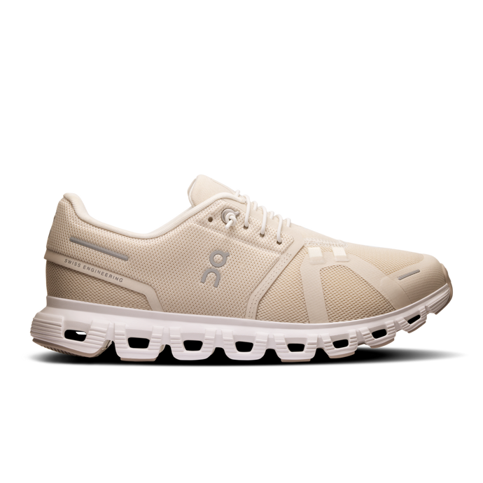 'On Running' Women's Cloud 6 - Pearl / White