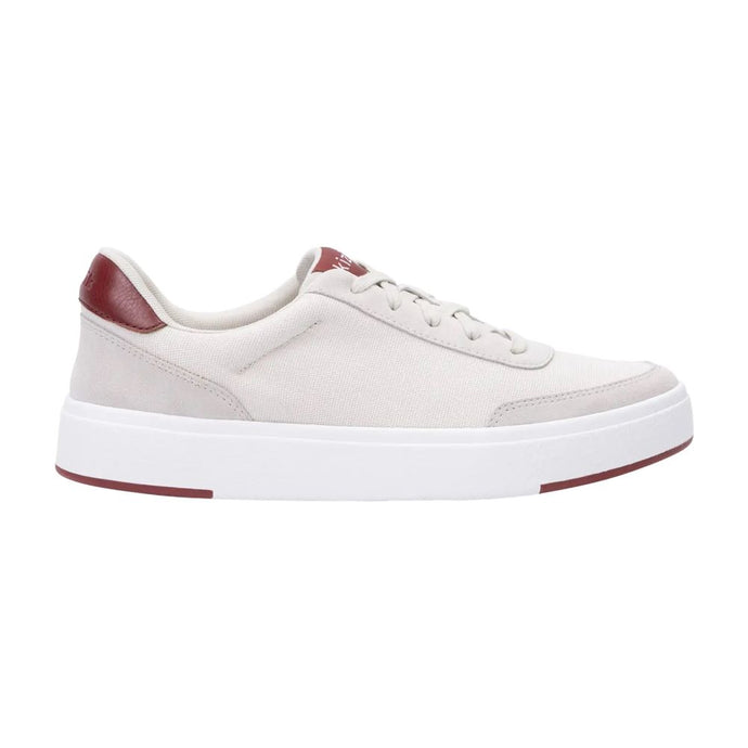 'KIZIK' Unisex Prague Stretch Canvas Sneaker - Creme Brulee