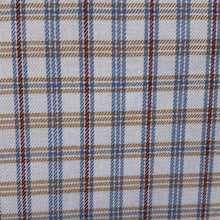 'FX Fusion' Men's Mini Melange Checkered Long Sleeve - Grey / Acorn / Burgundy