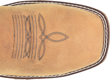 'Double H' Men's Aeon Square Toe Cowboy Boots CT EH - Brown