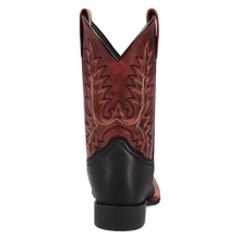 'Dan Post Boot Co' Kid's Dexter Cowboy Boot - Black / Red