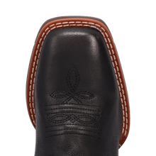 'Dan Post Boot Co' Kid's Dexter Cowboy Boot - Black / Red