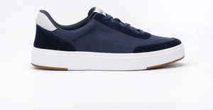 'KIZIK' Unisex Prague Stretch Canvas Sneaker - Dusk Blue