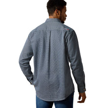 'Ariat' Men's FR Basic Work Shirt - Blue Multi