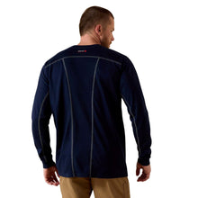 'Ariat' Men's FR AC Crew T-Shirt - Navy