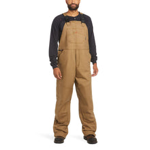 'Ariat' Men's FR Insulated Overall 2.0 Bib - Beige / Khaki