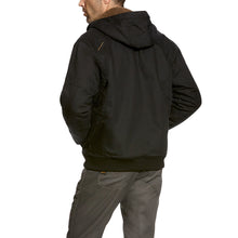 'Ariat' Rebar DuraCanvas Sherpa Lined Jacket - Black