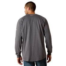 'Ariat' Men's FR Air Crew T-Shirt - Charcoal Heather