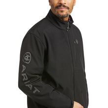 'Ariat' Men's Logo 2.0 Patriot Softshell Concealed Carry Jacket - Black