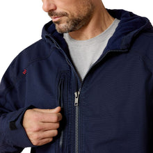 'Ariat' Men's FR DuraLight Cordura Canvas Jacket - Navy