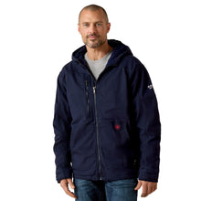 'Ariat' Men's FR DuraLight Cordura Canvas Jacket - Navy