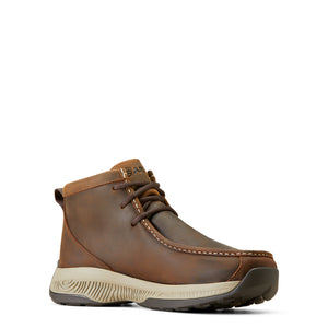 'Ariat' Men's Spitfire WP Moc Toe - Distressed Tan