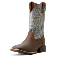 'Ariat' Men's Sport Western Square Toe - Earth / Glacier Blue