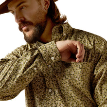 'Ariat' Men's Wrinkle Free Filmore Classic Long Sleeve - Green