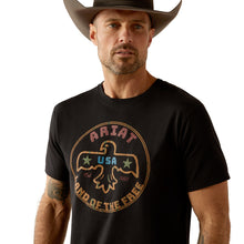 'Ariat' Men's Thunderbird Coin T-Shirt - Black