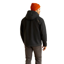 'Ariat' Men's Rebar Sherpa Canvas Jacket - Black