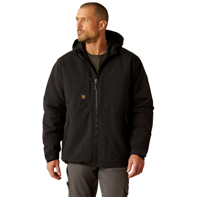 'Ariat' Men's Rebar Cordura Insulated Jacket - Black