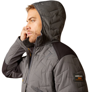 'Ariat' Men's Rebar Cloud 9 Insulated Jacket - Rebar Grey