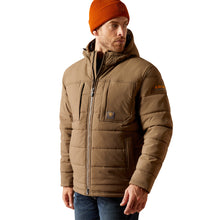 'Ariat' Men's Rebar Winter Valiant Coat - Chocolate Chip