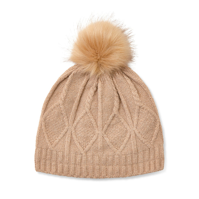 'Ariat' Women's Kelston Beanie - Tan