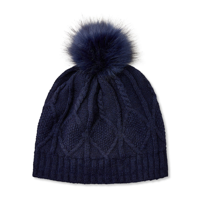'Ariat' Women's Kelston Beanie - Navy Eclipse