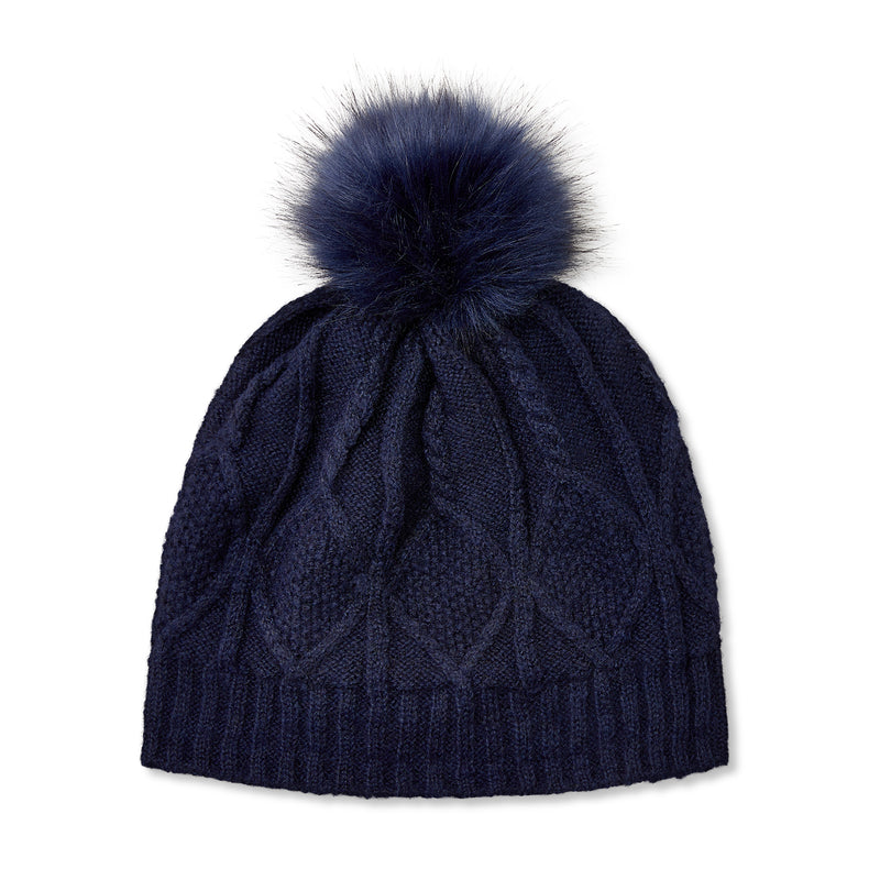 'Ariat' Women's Kelston Beanie - Navy Eclipse