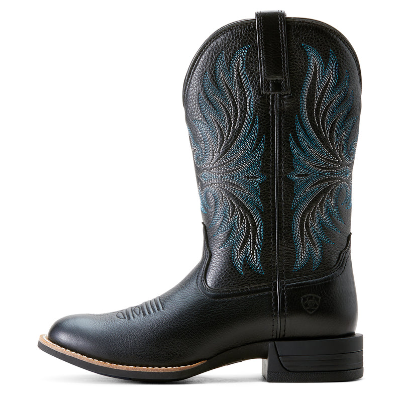 'Ariat' Women's Ranahan Western Boots - Black Deertan