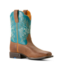 'Ariat' Youth 8.5" Outrider Western Square Toe - Toasty Tan/ Voyage
