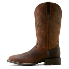 'ARIAT' Men's Sport Rustler Wide Square Toe Cowboy Boot - Toffee