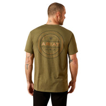 'Ariat' Men's Ropers Seal T-Shirt - Military Heather
