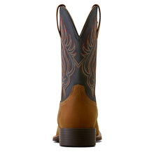 Sport Riggs Waterproof Wide Square Toe Cowboy Boot - Tanbark / Blue Nights