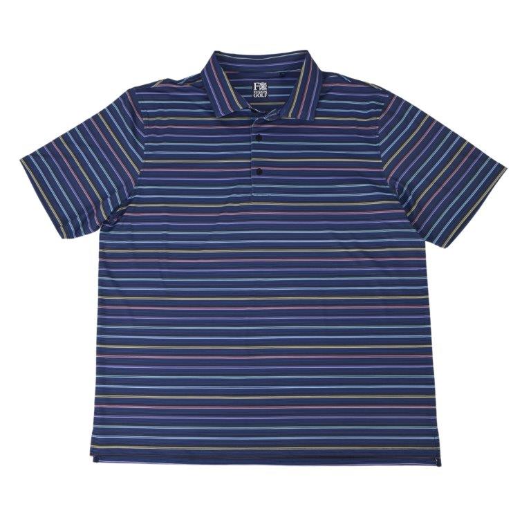 'FX Fusion' Men's Trams Rail Polo - Navy