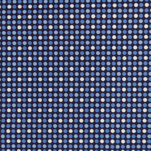 'FX Fusion' Men's Three Dots Print Polo - Navy
