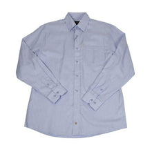 'FX Fusion' Men's Mini Jaquard Long Sleeve - Blue