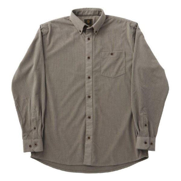 'FX Fusion' Men's Washed Waffle Shirt - Pewter