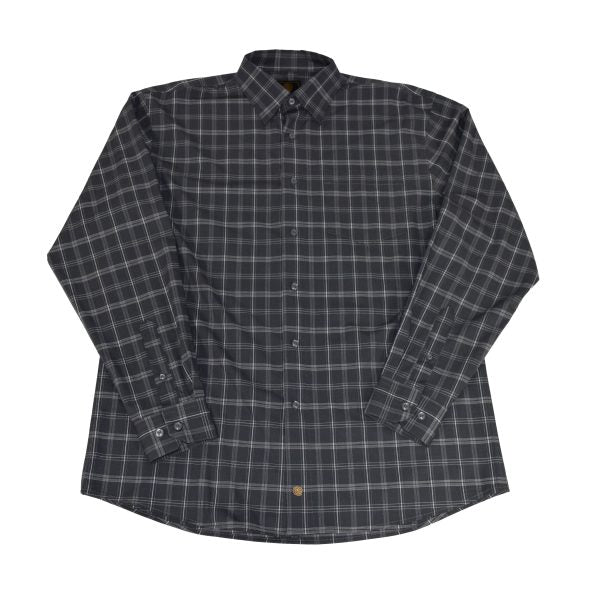 'FX Fusion' Men's Multi Checkered Long Sleeve - Grey