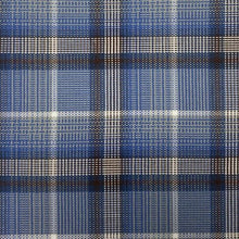 'FX Fusion' Men's Wrinkle Free Cotton Multi Long Sleeve - Blue / Grey