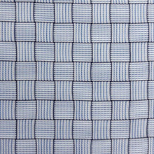 'FX Fusion' Men's Textured Checkered Long Sleeve - Blue / Brown