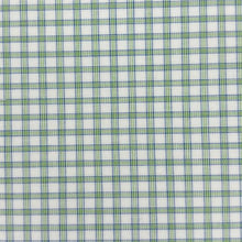 'FX Fusion' Men's Micro Checkered Long Sleeve - Green / White