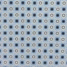 'FX Fusion' Men's Circle Print Long Sleeve - Blue / White