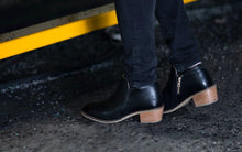 'Xena Workwear' Women's Gravity Slip On Steel Toe - Black