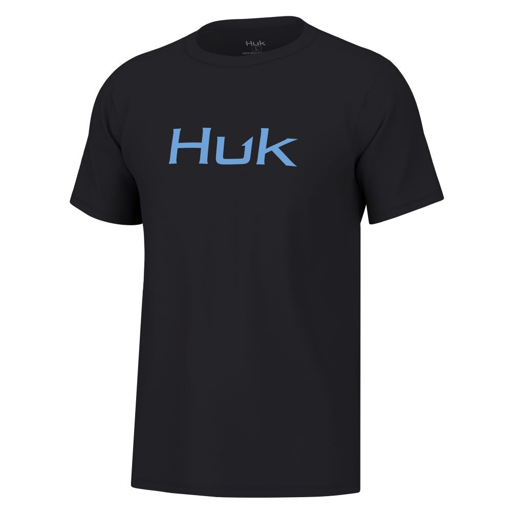 'Huk' Men's Logo Tee - Black