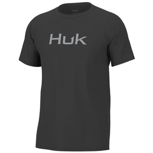 'Huk' Men's Logo Tee - Volcanic Ash